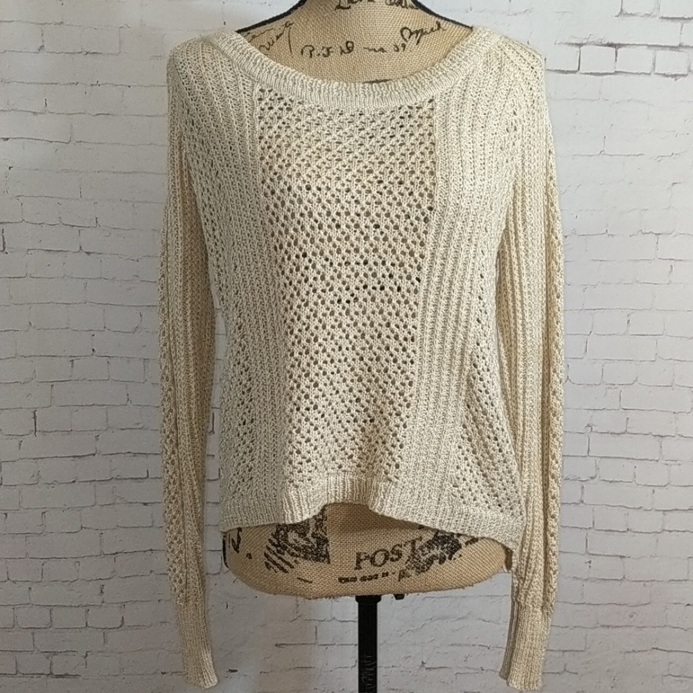 MAURICES Unique Crochet Sweater